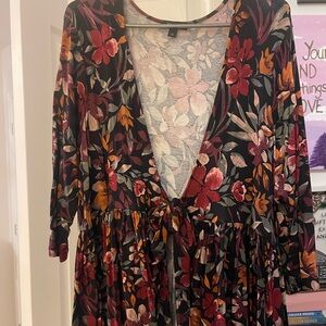 Torrid Floral Blouse